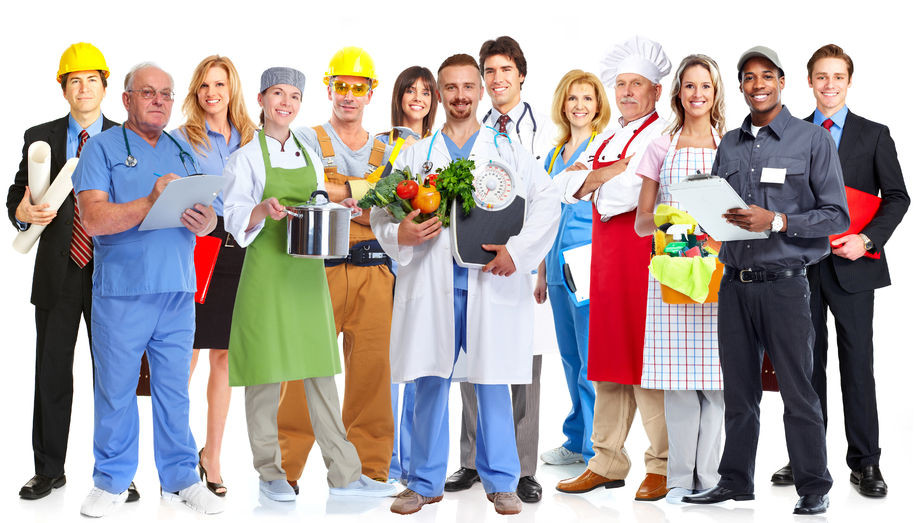 Các loại hình công việc và thời gian làm việc
